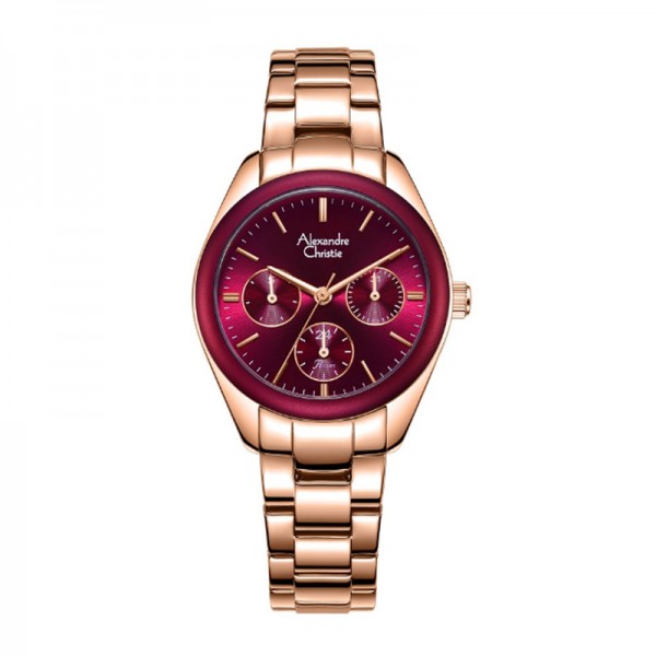 Alexandre Christie AC 2A85 Rosegold Red BFBRGRE
